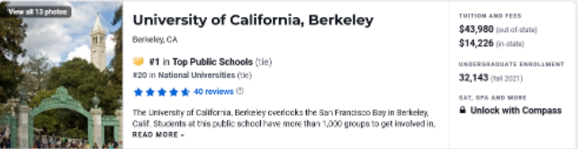 2023U.S.News全美最佳公立大学排名出炉！实力硬，性价比首选！