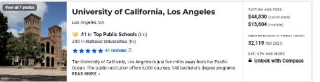 2023U.S.News全美最佳公立大学排名出炉！实力硬，性价比首选！
